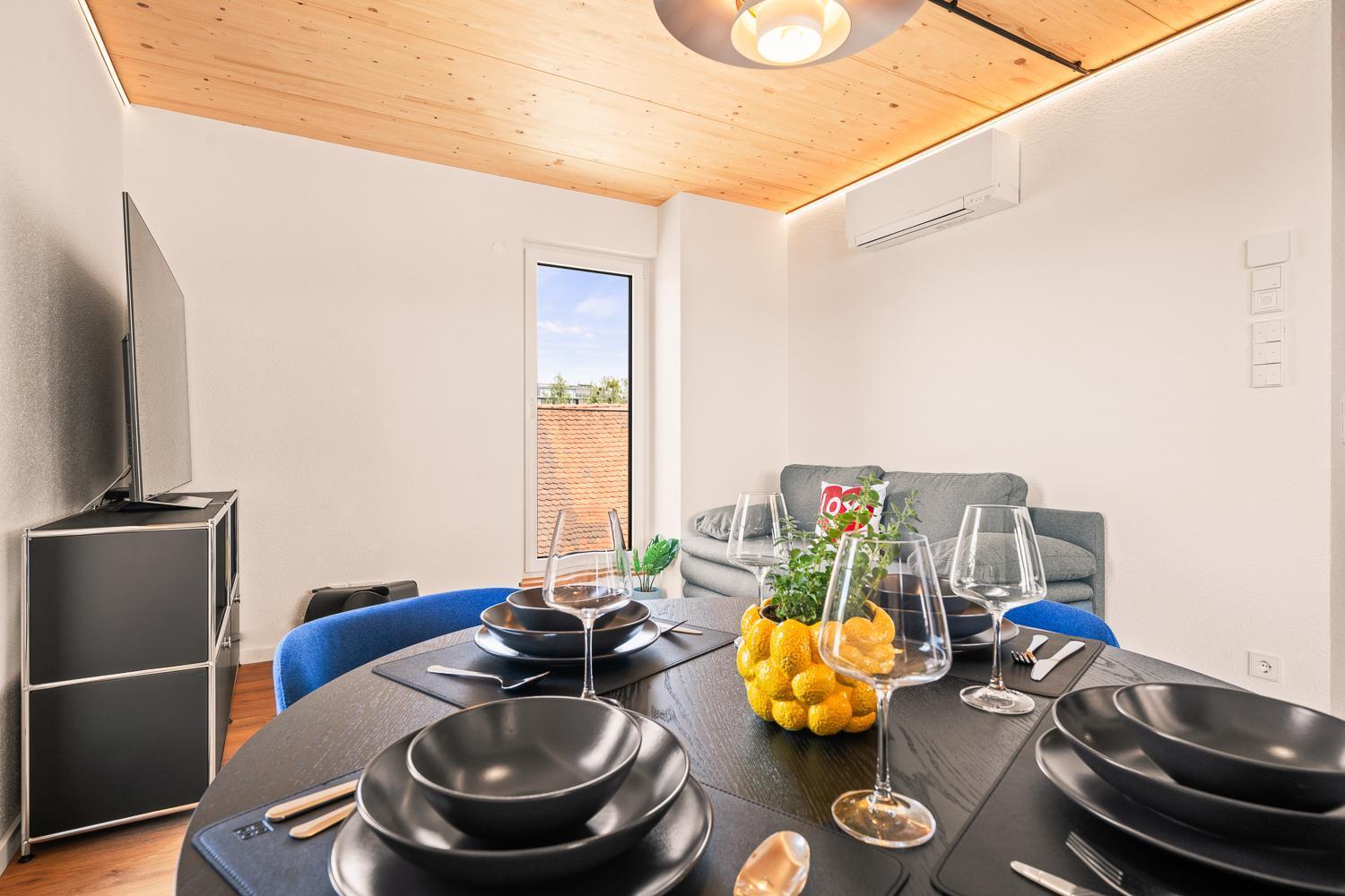 腓特烈港Penthouse Mit Traumhafter Terrasse Klimatisiert公寓 外观 照片