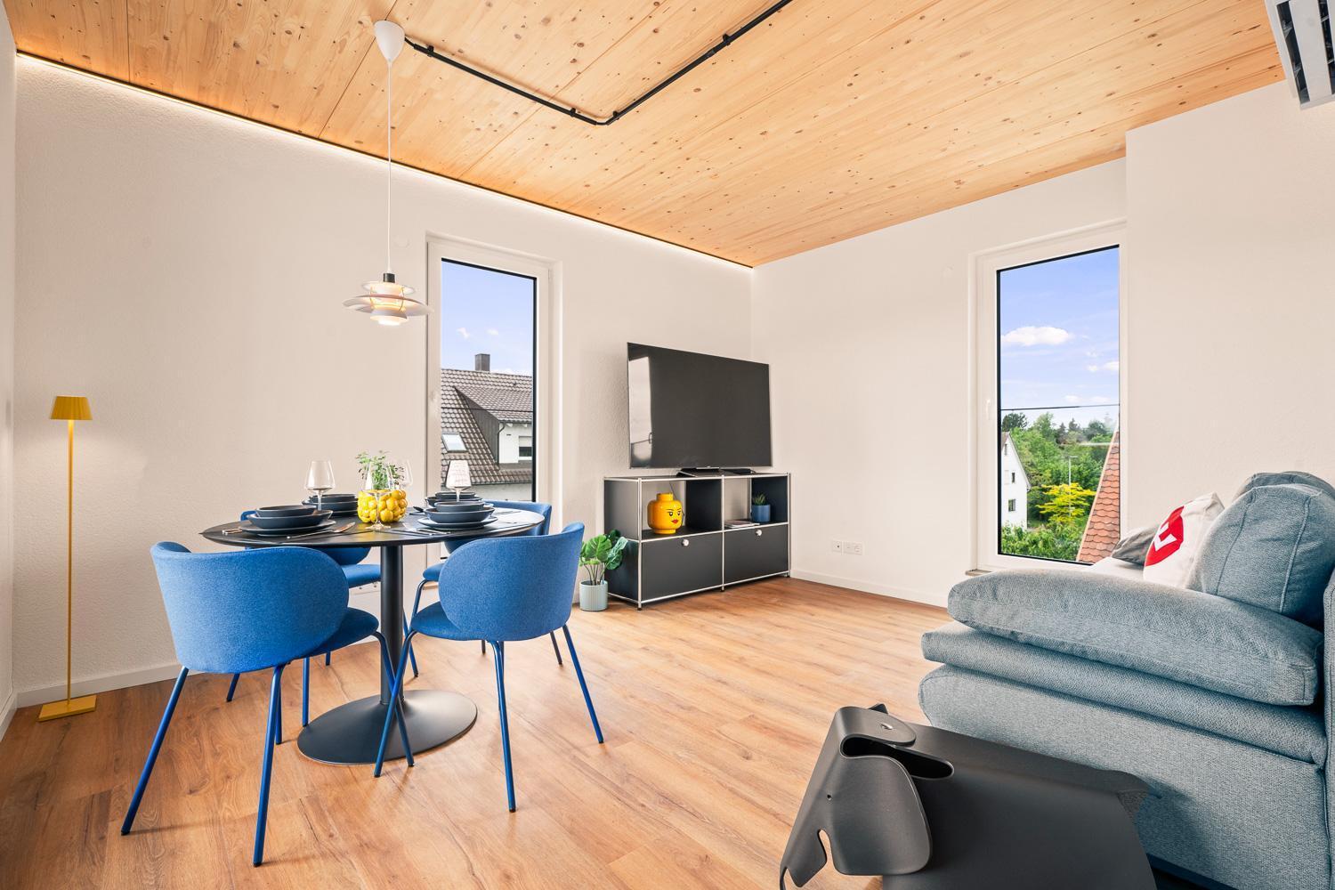 腓特烈港Penthouse Mit Traumhafter Terrasse Klimatisiert公寓 外观 照片